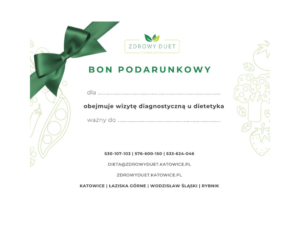 Bon podarunkowy